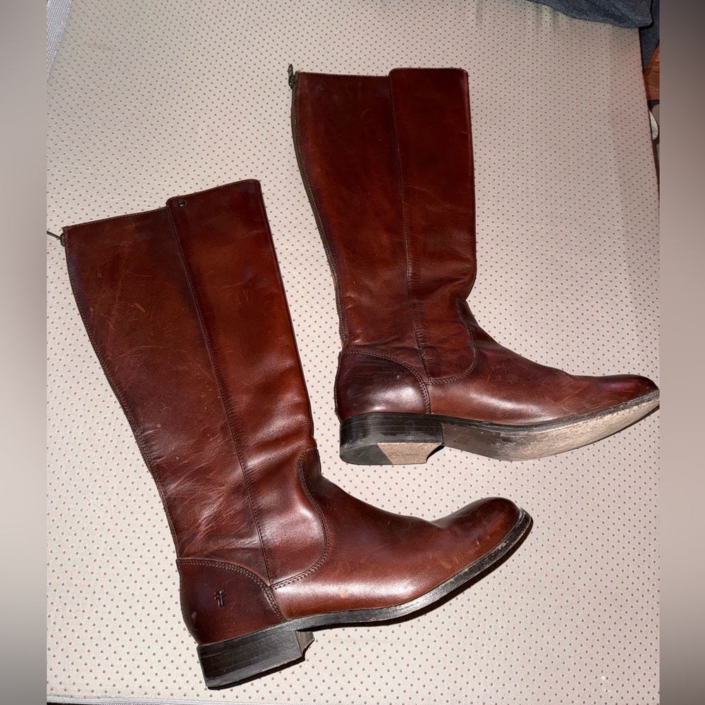 Frye Zipper tall boots